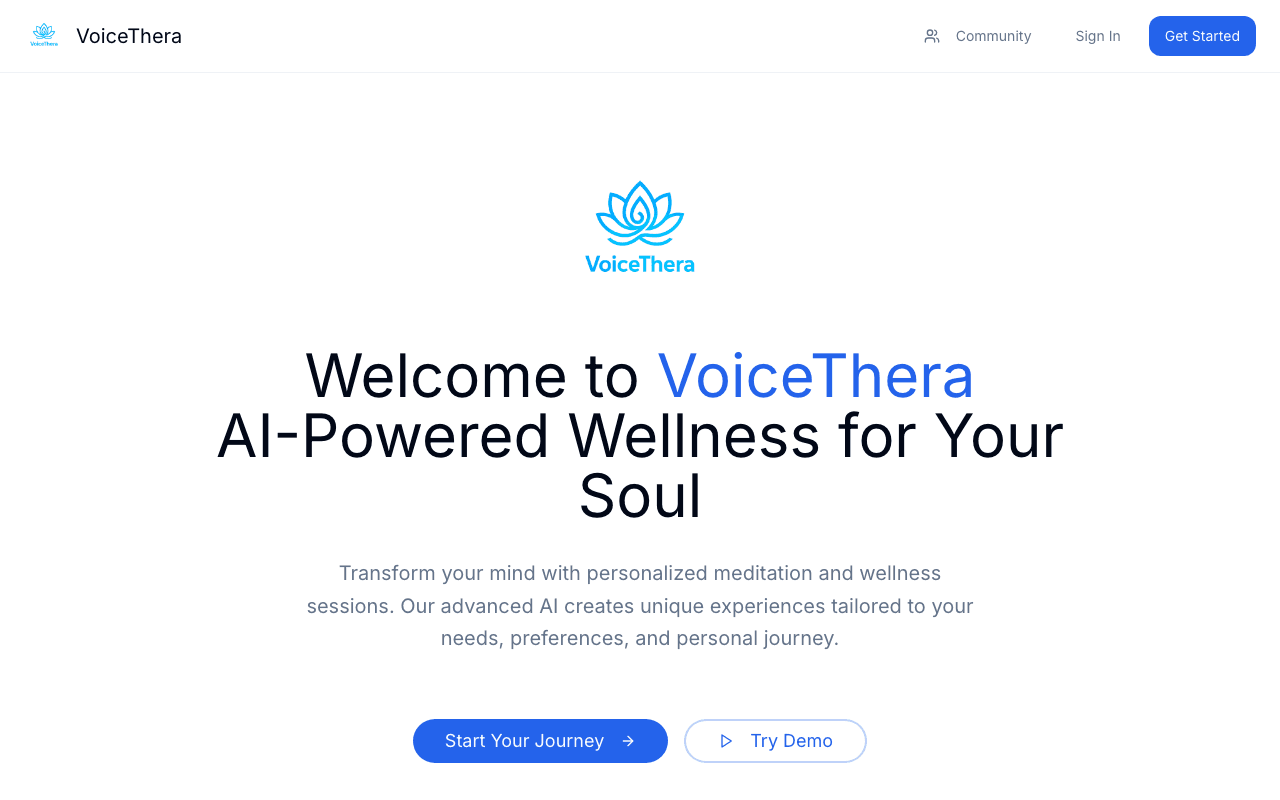 VoiceThera screenshot